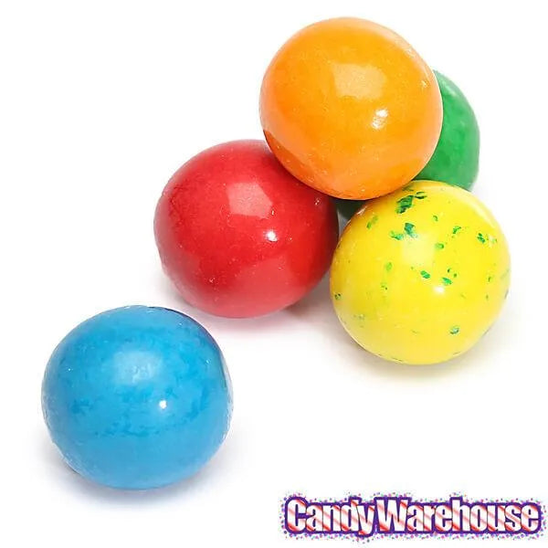 Dubble Bubble Assorted Gumballs 12-Ball Tubes: 24-Piece Box