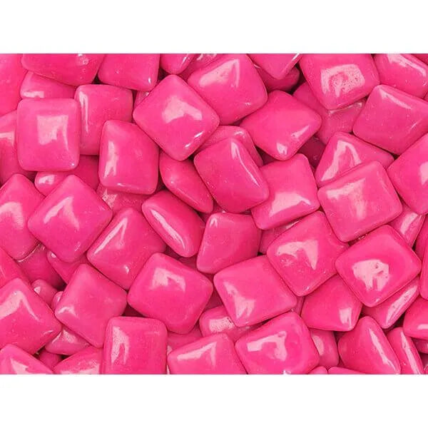 Dubble Bubble Chiclets Chewing Gum Tabs - Pink: 1.5LB Jar