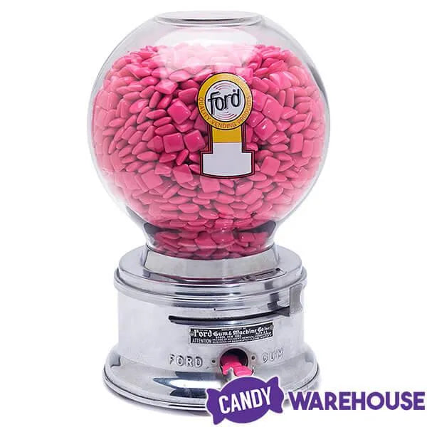 Dubble Bubble Chiclets Chewing Gum Tabs - Pink: 1.5LB Jar