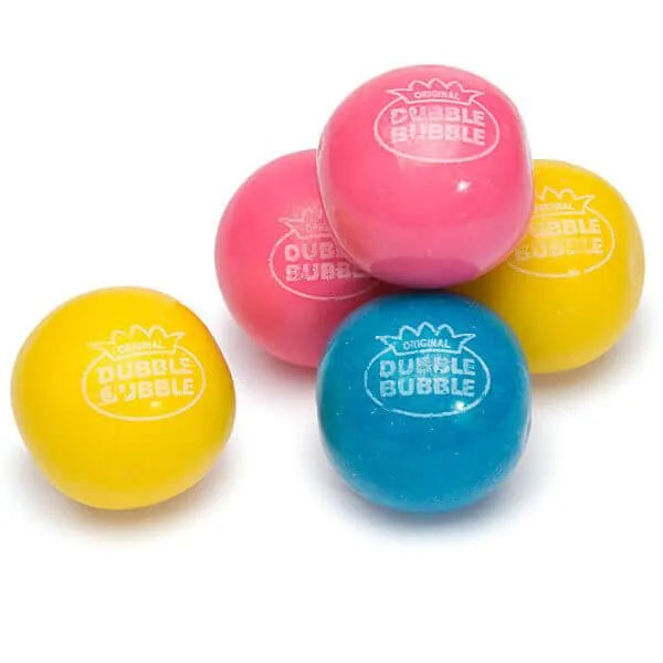 Dubble Bubble Cotton Candy 1-Inch Gumballs: 850-Piece Case