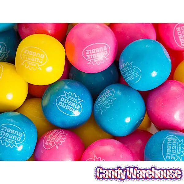 Dubble Bubble Cotton Candy 1-Inch Gumballs: 850-Piece Case