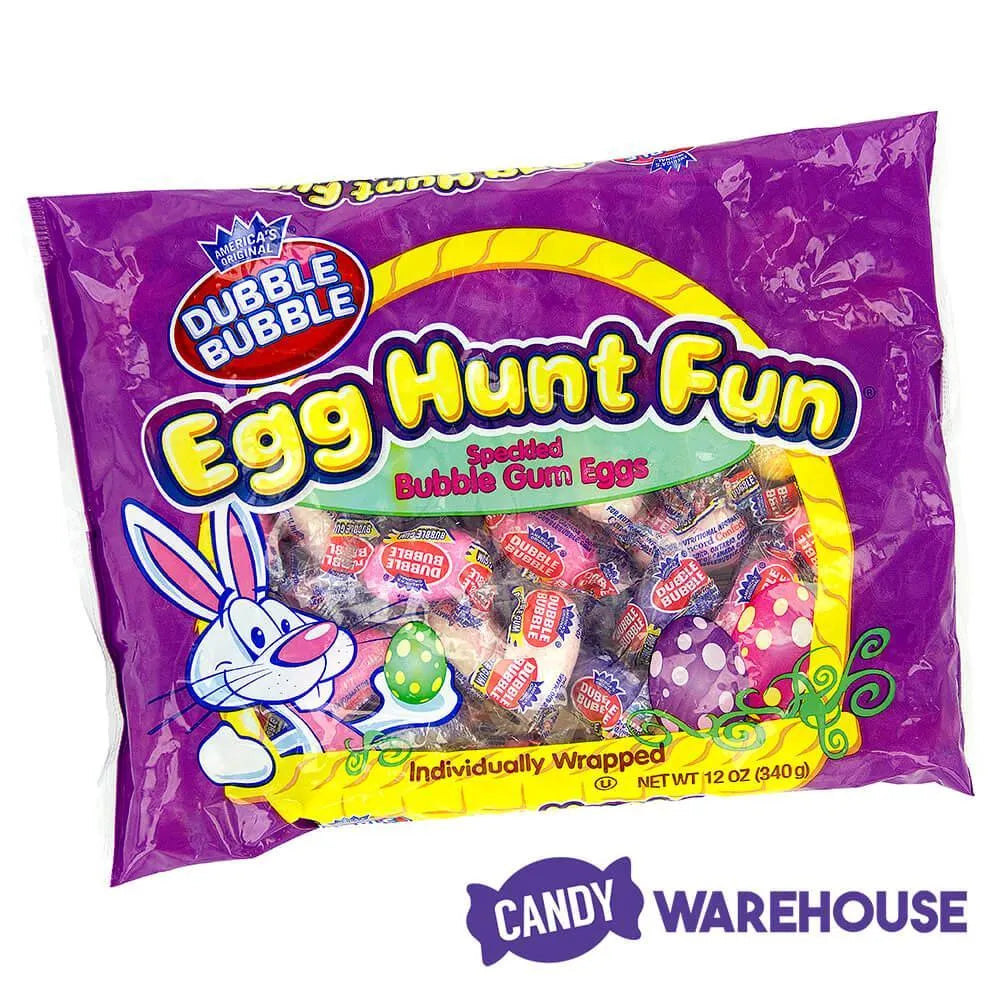 Dubble Bubble Egg Hunt Fun Gumball Packs: 35-Piece Bag