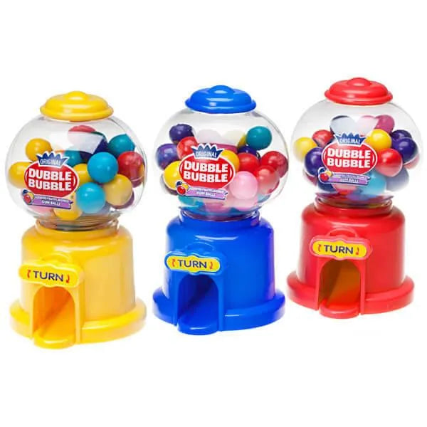 Dubble Bubble Gumball Machine Dispensers: 12-Piece Box