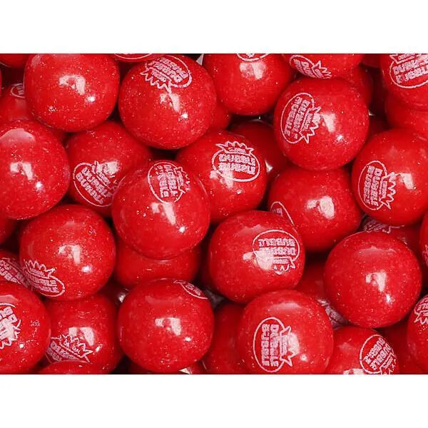 Dubble Bubble Hot Chew Cinnamon 1-Inch Gumballs: 850-Piece Case