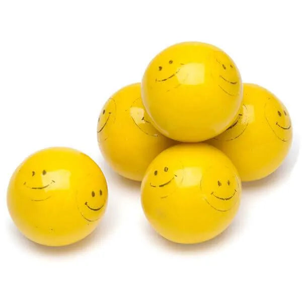 Dubble Bubble Smiley Face 1-Inch Gumballs: 850-Piece Case