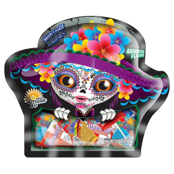 Dulces Mara Day of the Dead Pops: 12-Piece Bag