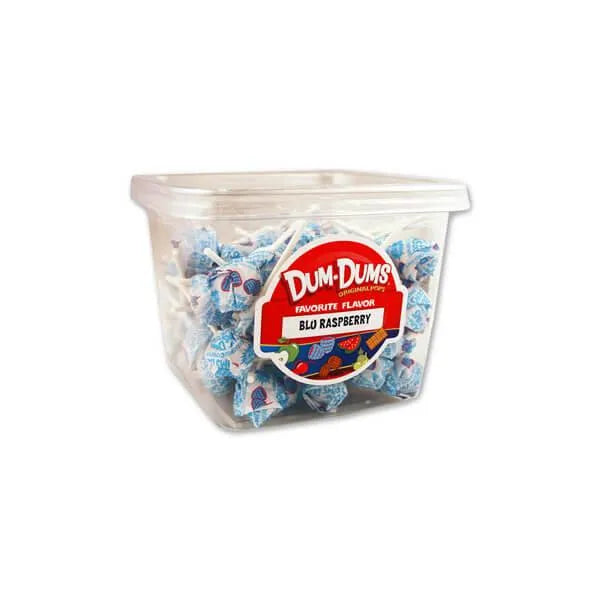 Dum Dum Pops - Blue Raspberry: 1LB Tub