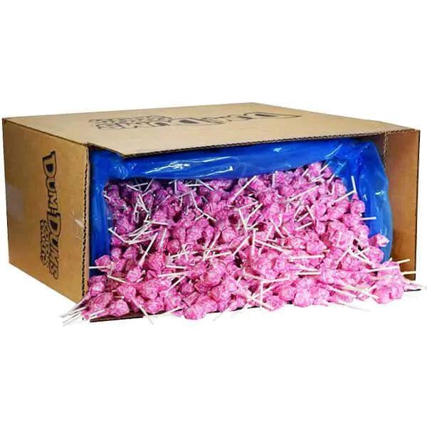 Dum Dums Hot Pink Party Pops - Watermelon: 5LB Bag