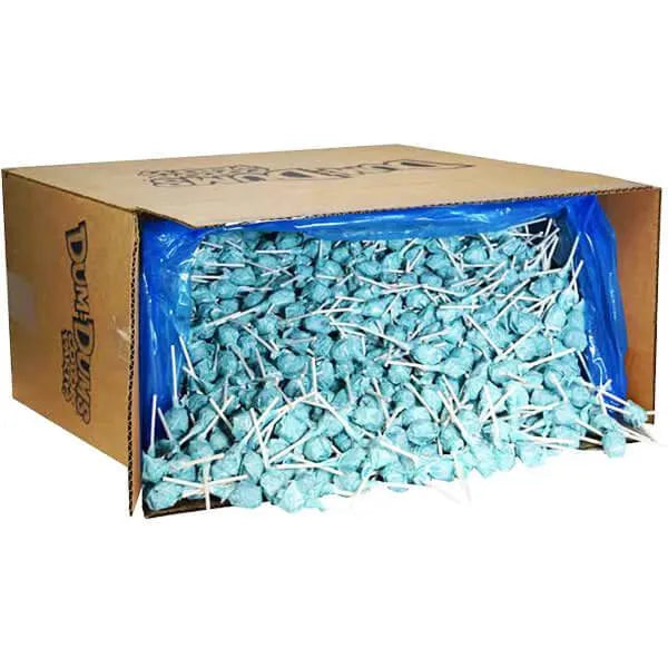 Dum Dums Light Blue Party Pops - Blu Raspberry: 5LB Bag