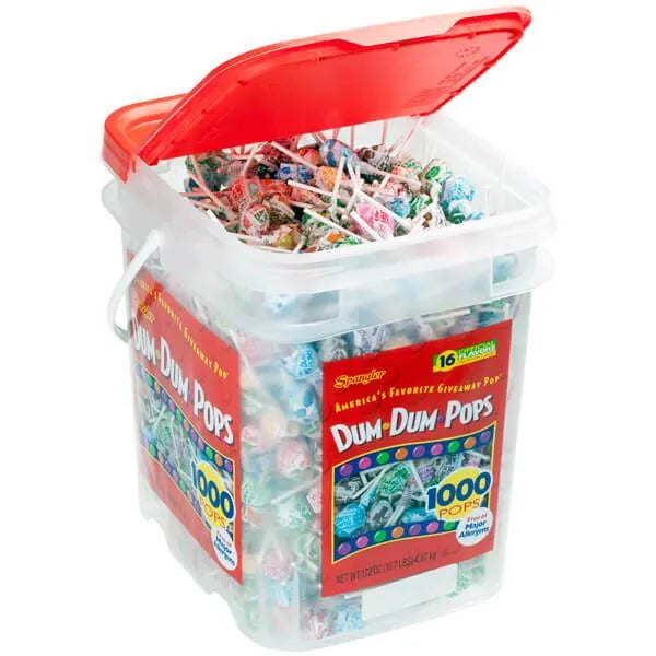 Dum Dums Pops: 1000-Piece Tub