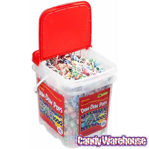 Dum Dums Pops: 1000-Piece Tub