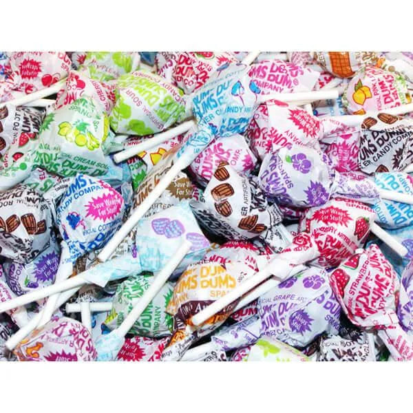 Dum Dums Pops: 30LB Case