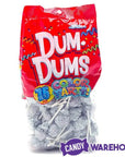 Dum Dums Silver Party Pops - Tropical Berry: 75-Piece Bag