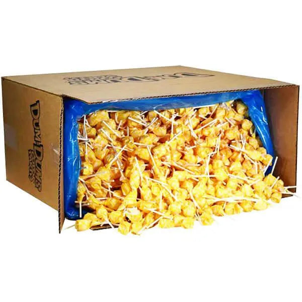 Dum Dums Yellow Party Pops - Cream Soda: 5LB Bag