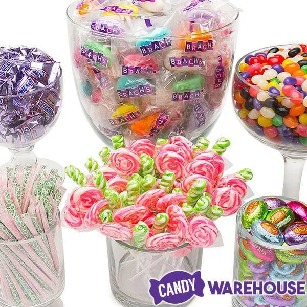 Easter Candy Bar Table Assortment