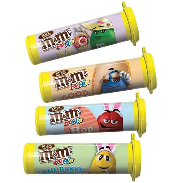 Easter M&M's Minis Candy Mini Tubes: 24-Piece Box