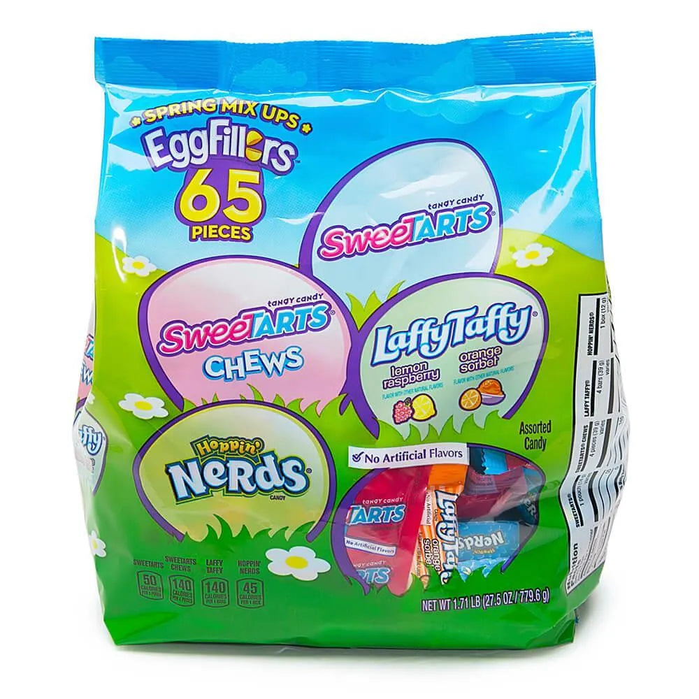 Easter Mix-Ups Egg Fillers Candy Packs: 65-Piece Bag