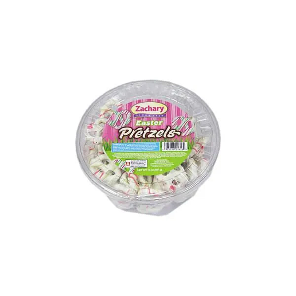 Easter Pastels Drizzled Yogurt Mini Pretzels: 14-Ounce Tub