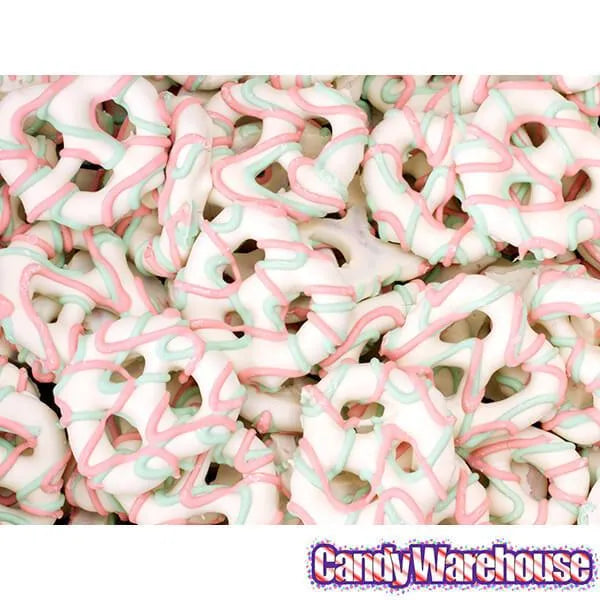 Easter Pastels Drizzled Yogurt Mini Pretzels: 14-Ounce Tub