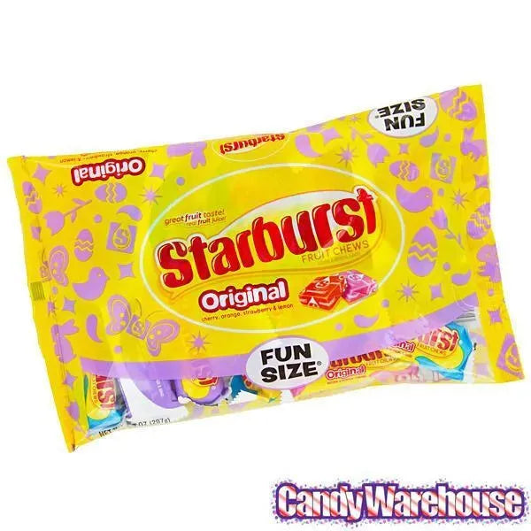 Easter Starburst Fruit Chews Candy Fun Size Packs: 30-Piece Bag