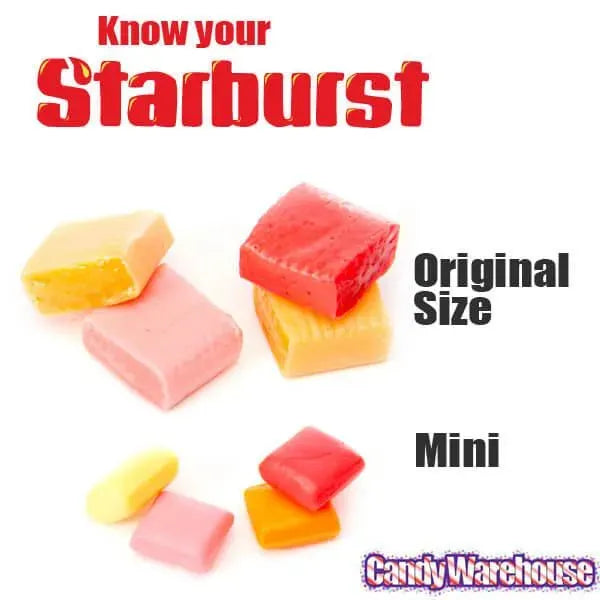 Easter Starburst Fruit Chews Candy Fun Size Packs: 30-Piece Bag