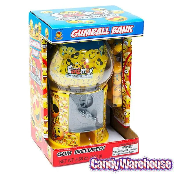 Eatmoji Gumball Machine with Emoji Gumballs