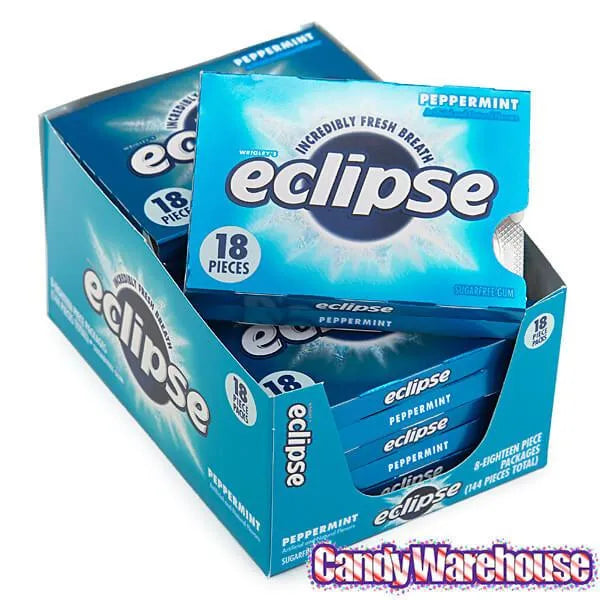 Eclipse Sugar Free Tab Gum Packs - Peppermint: 8-Piece Box