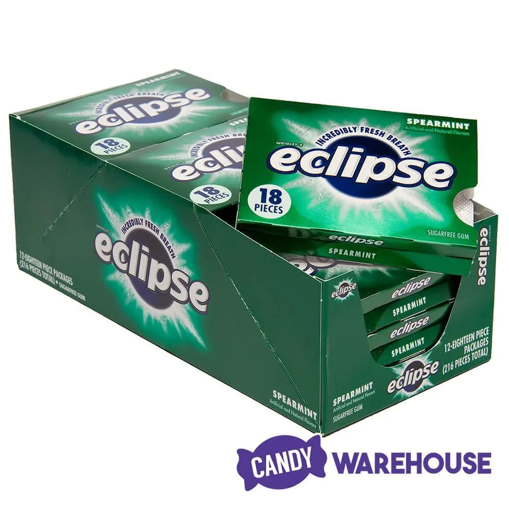 Eclipse Sugar Free Tab Gum Packs - Spearmint: 8-Piece Box