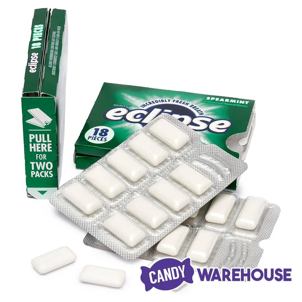 Eclipse Sugar Free Tab Gum Packs - Spearmint: 8-Piece Box