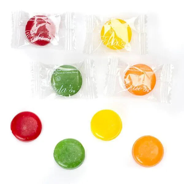 Eda's Sugar Free Hard Candy Drops - Sour Assortment: 2LB Bag