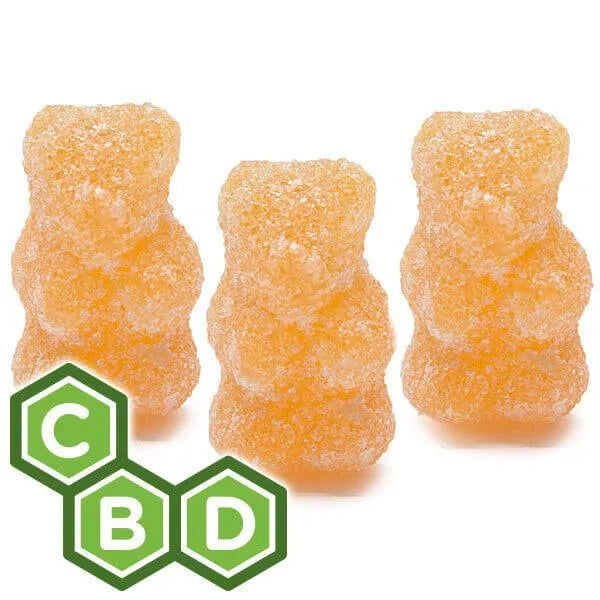 Eddy Edibles Mai Tai CBD Gummies THC Free 200mg: 10 Gummy Bears