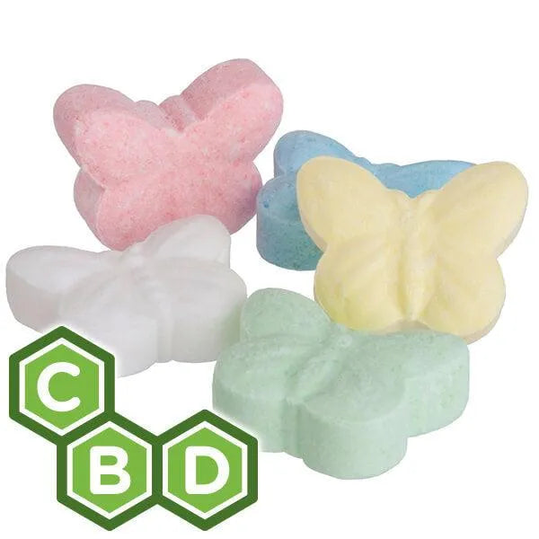 Eddy Edibles Mini Butterfly CBD Candy THC Free 100mg: 10 Sweet Tarts