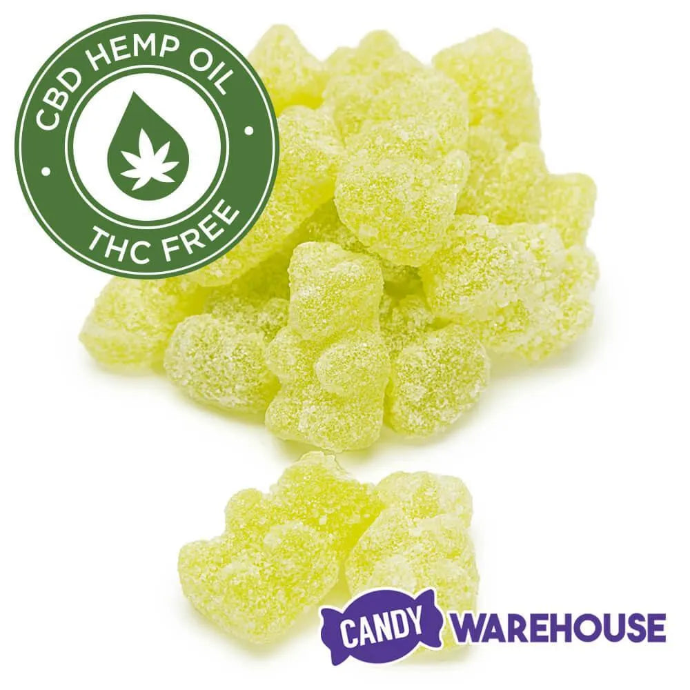 Eddy Edibles Sour Mojito CBD Gummies THC Free 200mg: 10 Gummy Bears