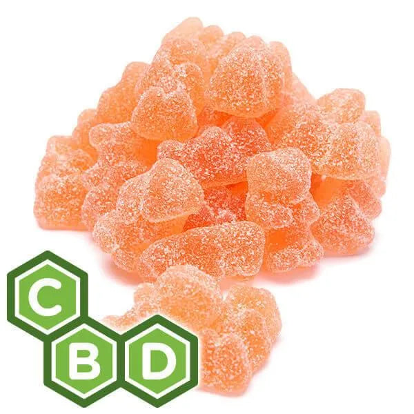 Eddy Edibles Sour Prosecco Wine CBD Gummies THC Free 200mg: 10 Gummy Bears