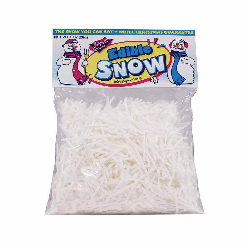 Edible White Candy Snow: 1-Ounce Bag