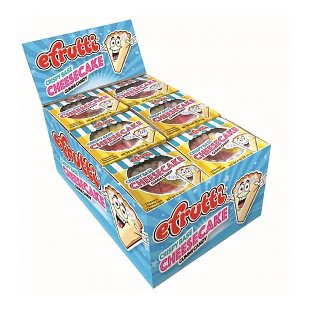 Efrutti Gummi Cheesecakes: 30-Piece Box