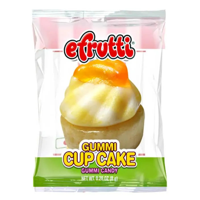 Efrutti Gummi Cupcakes: 60-Piece Box