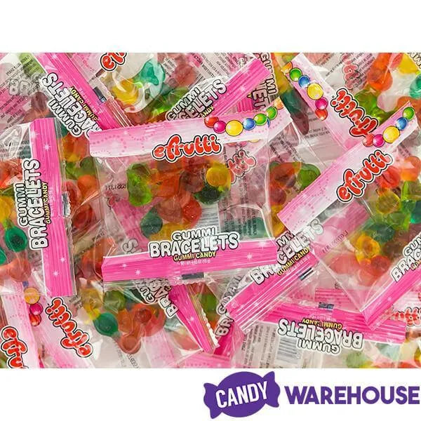 Efrutti Gummy Candy Bracelets: 40-Piece Box