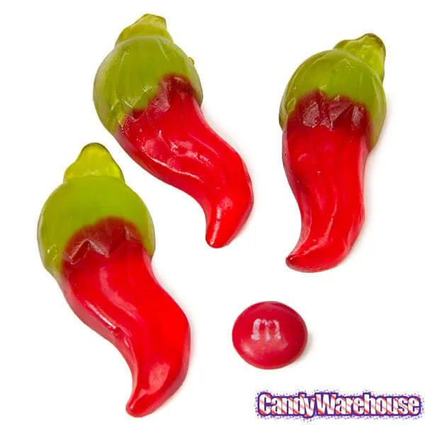 Efrutti Gummy Jalapeno Peppers Candy: 1KG Bag