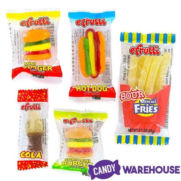 Efrutti Gummy Lunch Mega Mix Bag: 6-Piece Case