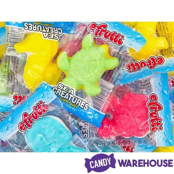 Efrutti Gummy Sea Creatures Candy: 60-Piece Box