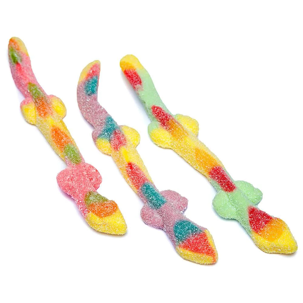 Efrutti Sour Gummy Geckos Candy: 40-Piece Box