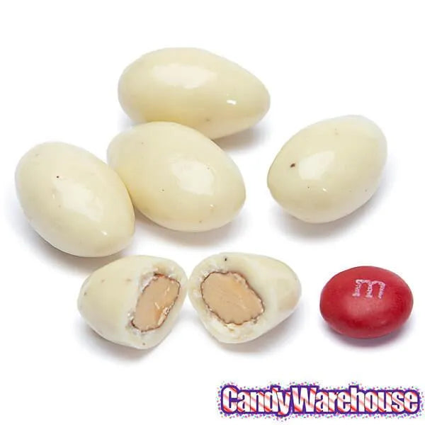 Eggnog Chocolate Covered Almonds: 5LB Bag