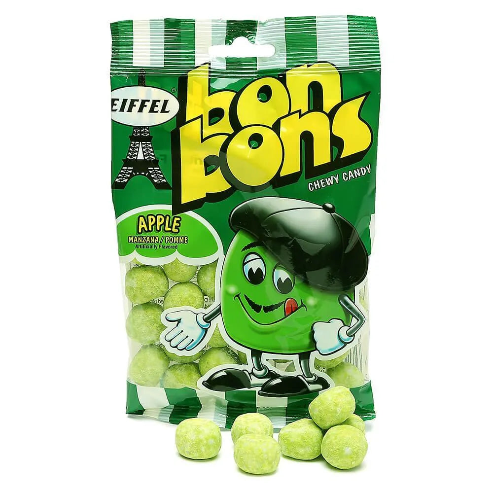 Eiffel Chewy Bon Bons 4-Ounce Packs - Apple: 12-Piece Box