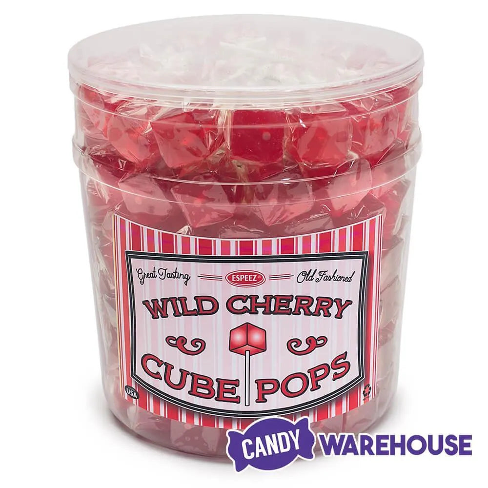 Espeez Cube Pop - Wild Cherry: 100-Piece Tub