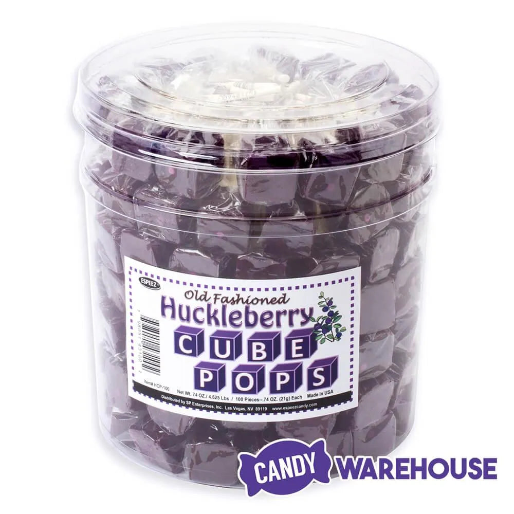 Espeez Cube Pops - Huckleberry: 100-Piece Tub