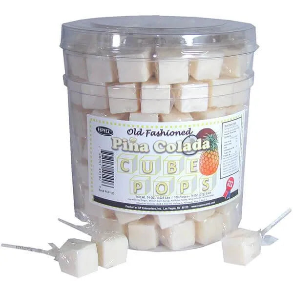 Espeez Cube Pops - Pina Colada: 100-Piece Tub