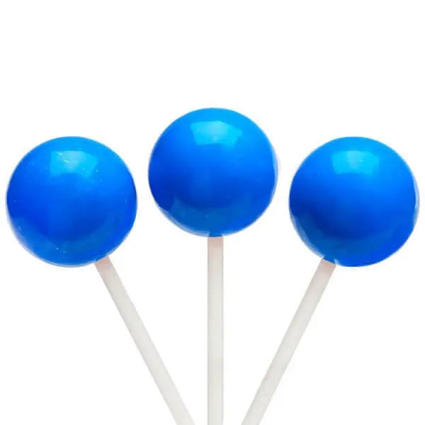 Espeez Paintball Pops Giant Jawbreaker Suckers - Blue: 12-Piece Bag