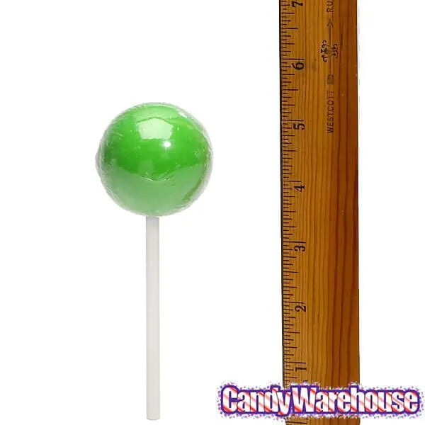 Espeez Paintball Pops Giant Jawbreaker Suckers - Green: 12-Piece Bag