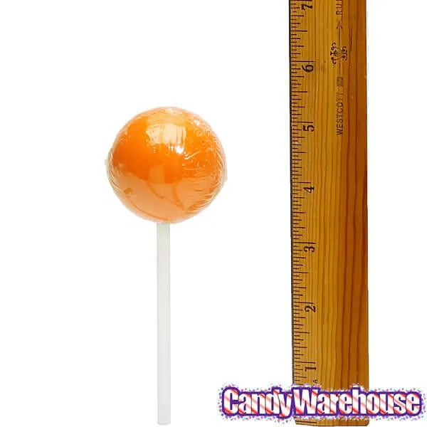 Espeez Paintball Pops Giant Jawbreaker Suckers - Orange: 12-Piece Bag